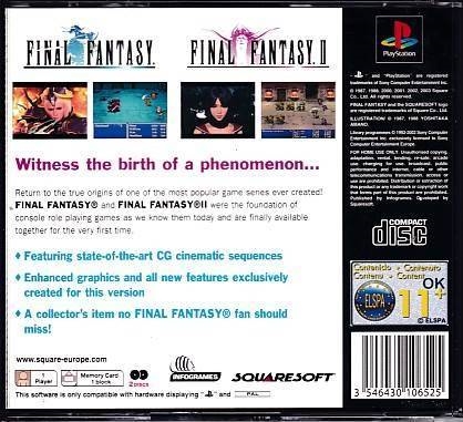Final Fantasy Origins - PS1 (B Grade) (Genbrug)